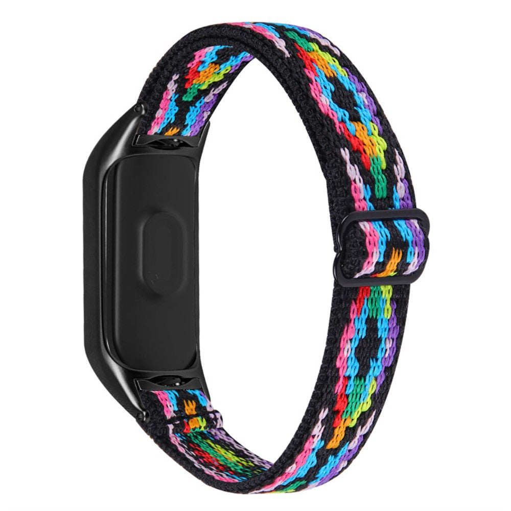 Pænt Xiaomi Mi Band 7 Nylon Rem - Flerfarvet#serie_5