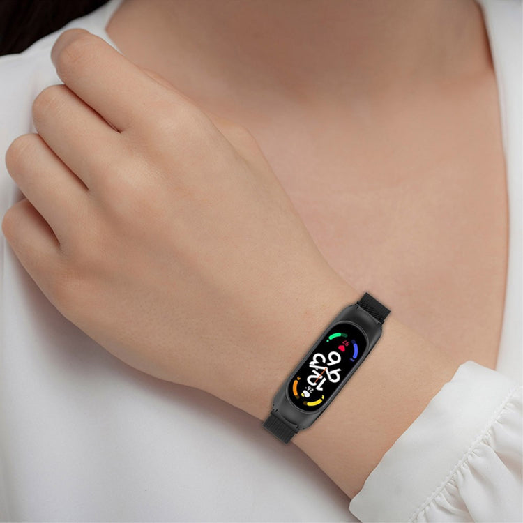 Mega kønt Xiaomi Mi Band 7 Metal Rem - Pink#serie_1