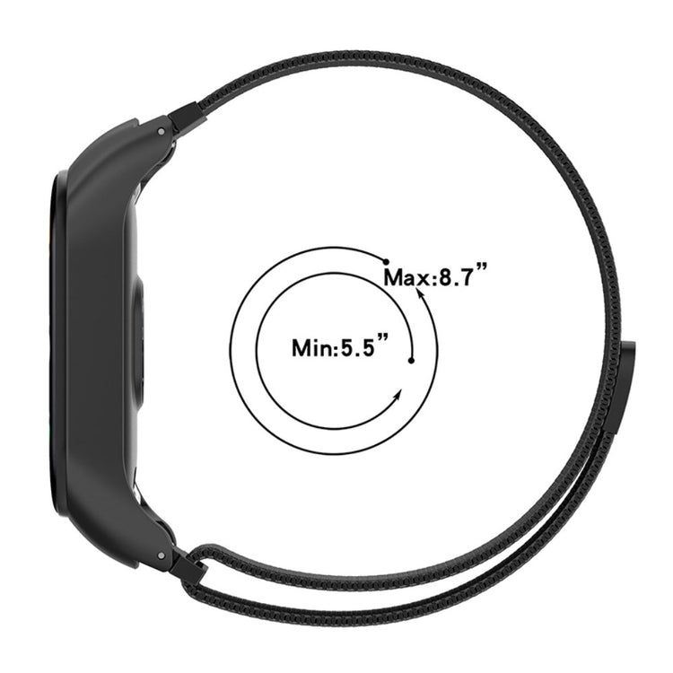 Mega kønt Xiaomi Mi Band 7 Metal Rem - Brun#serie_3