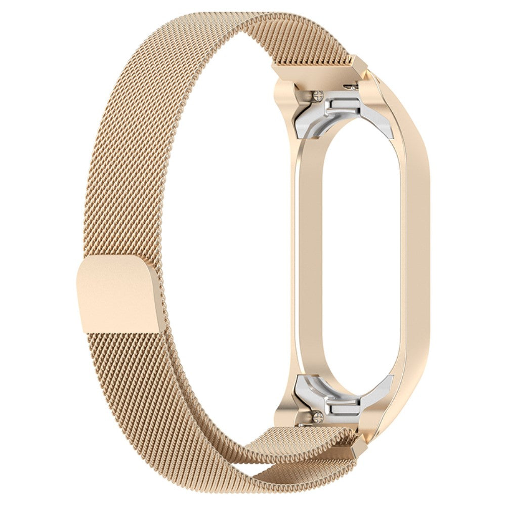 Mega kønt Xiaomi Mi Band 7 Metal Rem - Brun#serie_3