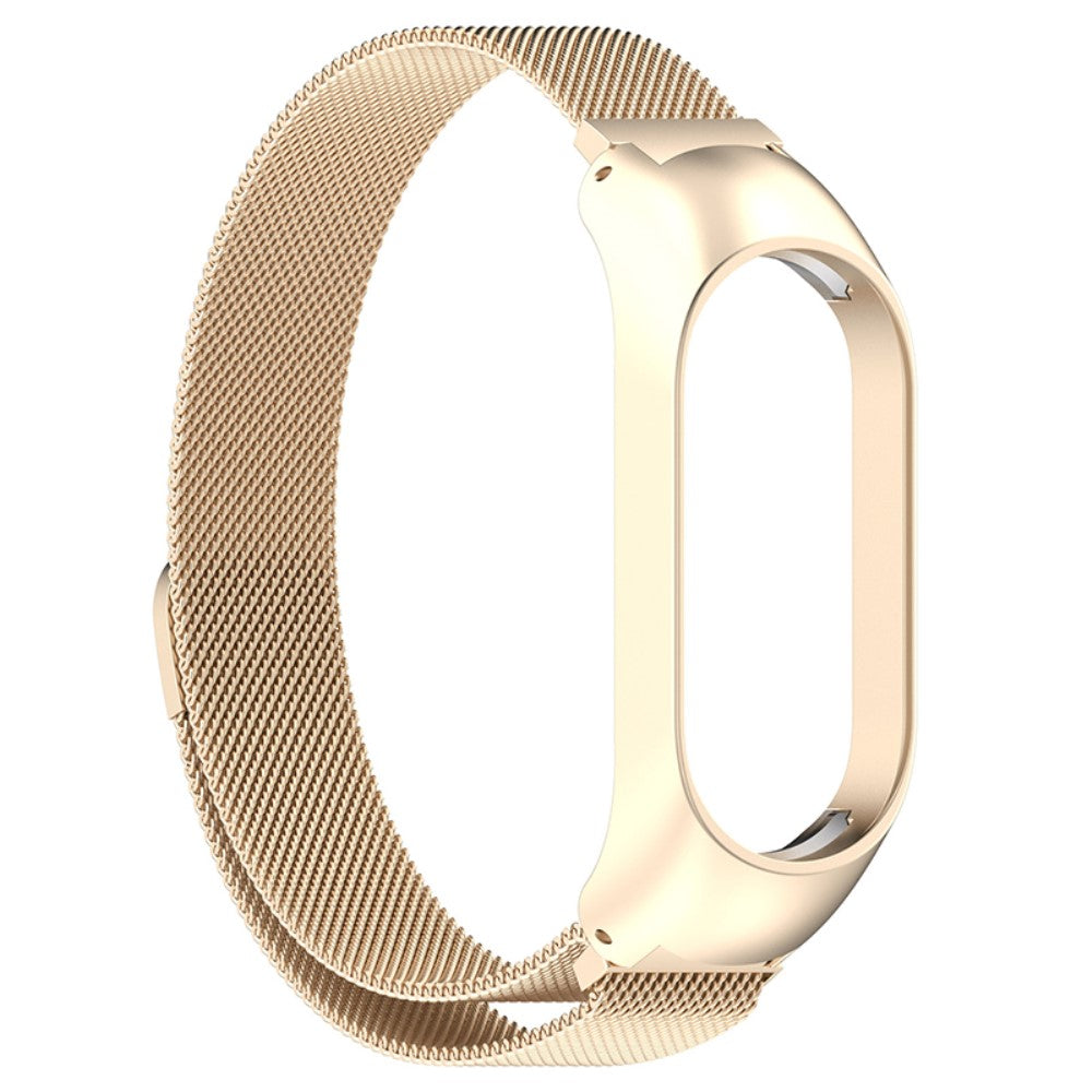 Mega kønt Xiaomi Mi Band 7 Metal Rem - Brun#serie_3