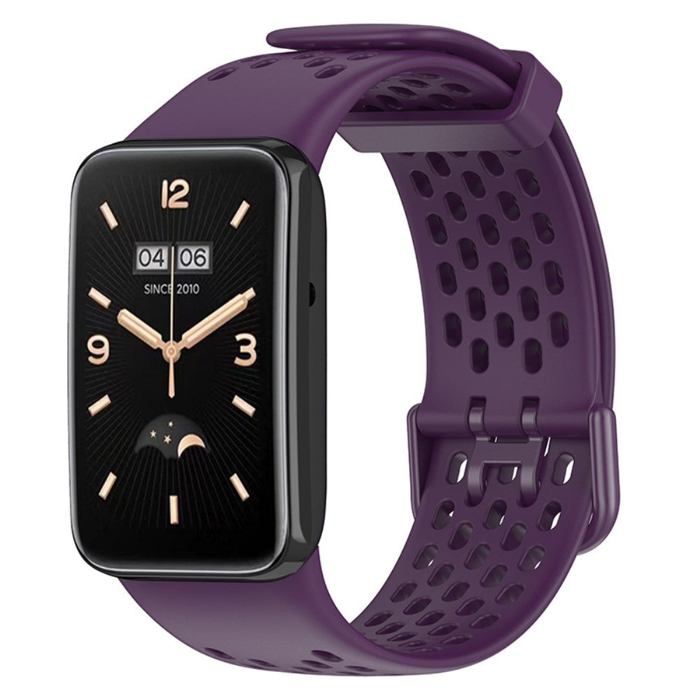 Flot Xiaomi Mi Band 7 Pro Silikone Rem - Lilla#serie_8