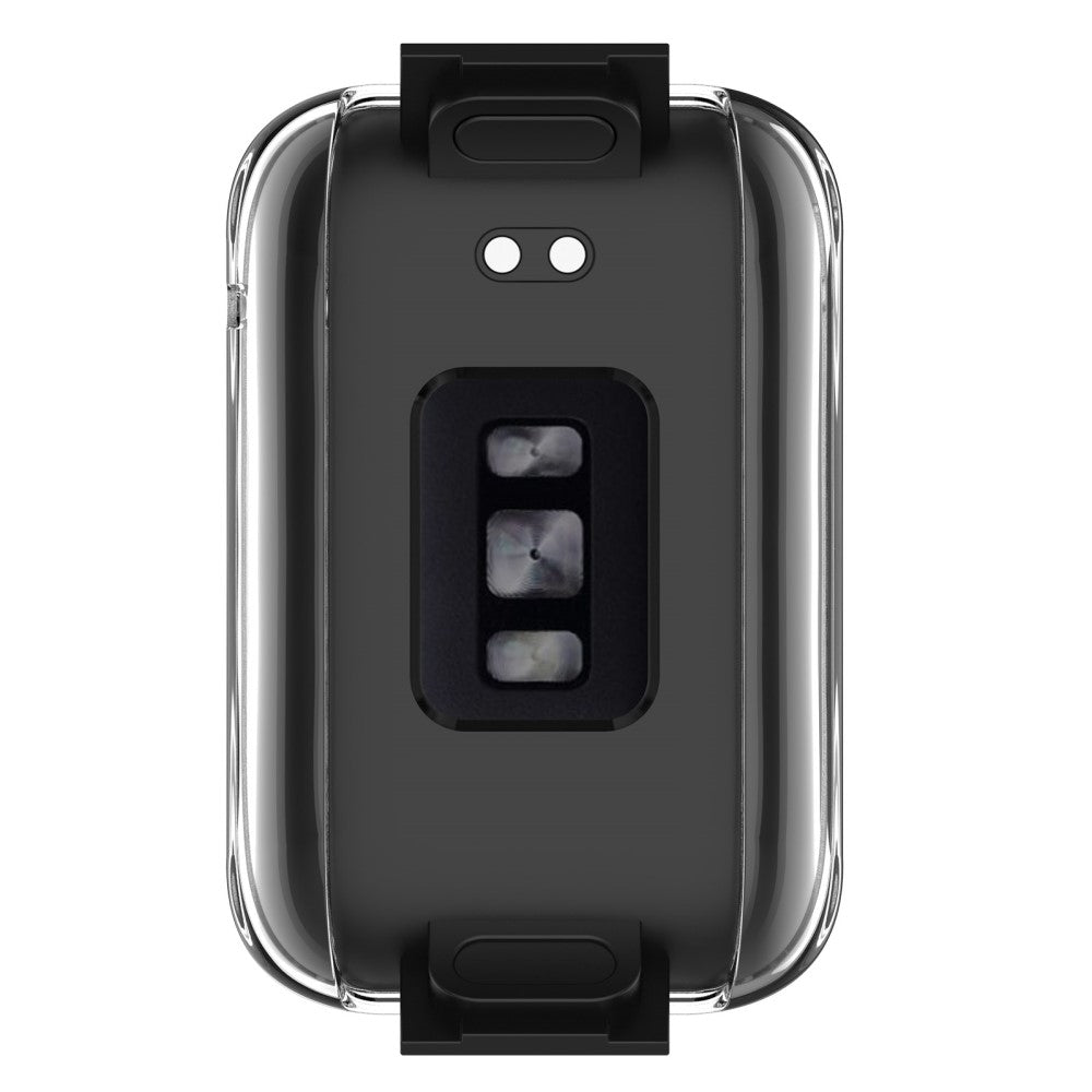Rigtigt Godt Xiaomi Mi Band 7 Pro Plastik og Glas Cover - Gennemsigtig#serie_2