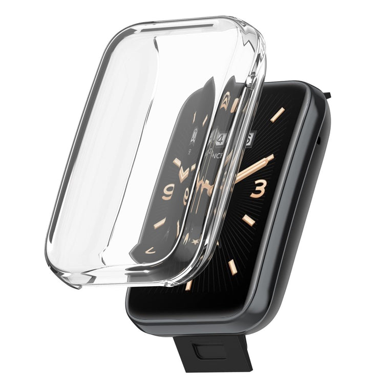 Rigtigt Godt Xiaomi Mi Band 7 Pro Plastik og Glas Cover - Gennemsigtig#serie_2