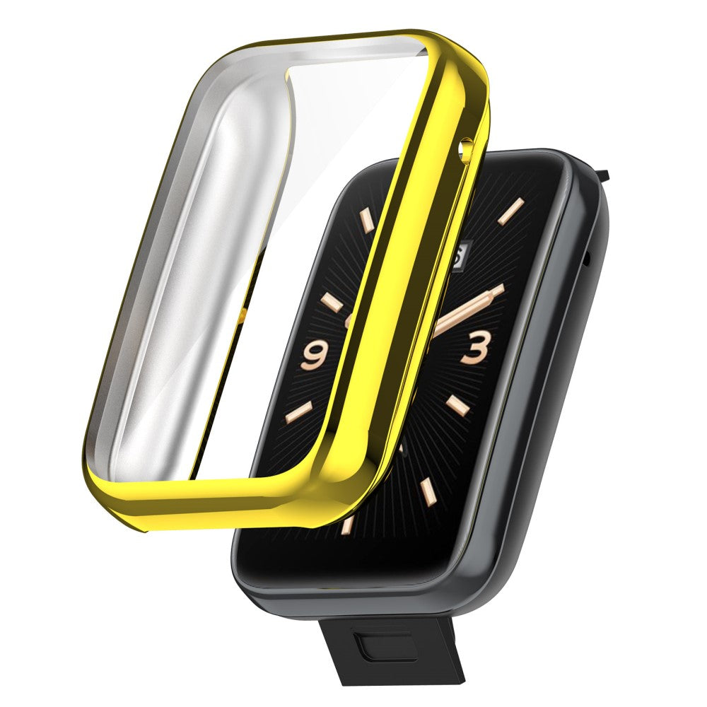 Rigtigt Godt Xiaomi Mi Band 7 Pro Plastik og Glas Cover - Guld#serie_5