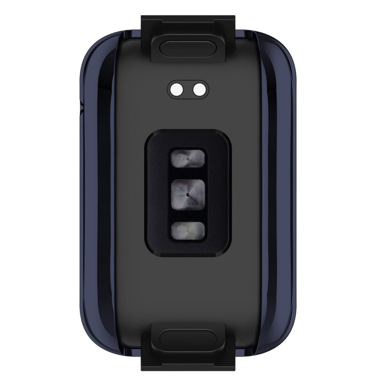 Rigtigt Godt Xiaomi Mi Band 7 Pro Plastik og Glas Cover - Blå#serie_7