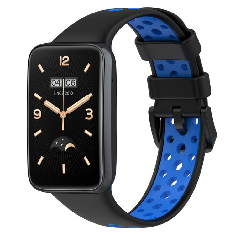 Helt vildt nydelig Xiaomi Mi Band 7 Pro Silikone Urrem - Blå#serie_6