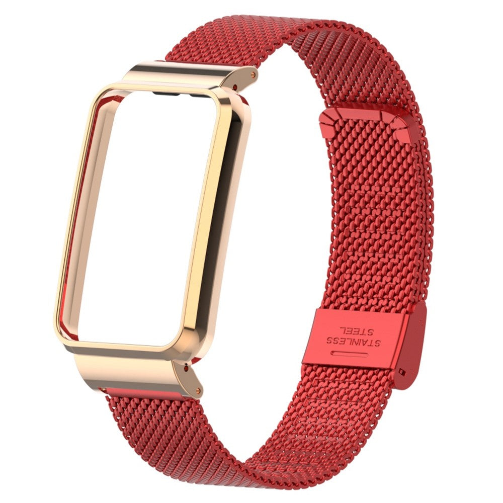 Helt vildt fantastisk Xiaomi Mi Band 7 Pro Metal Rem - Rød#serie_9
