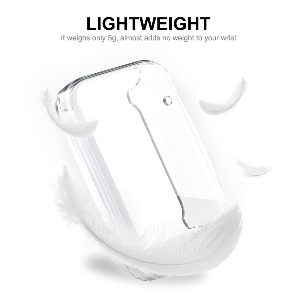 Fed Xiaomi Mi Band 7 Pro Silikone Cover - Gennemsigtig#serie_018