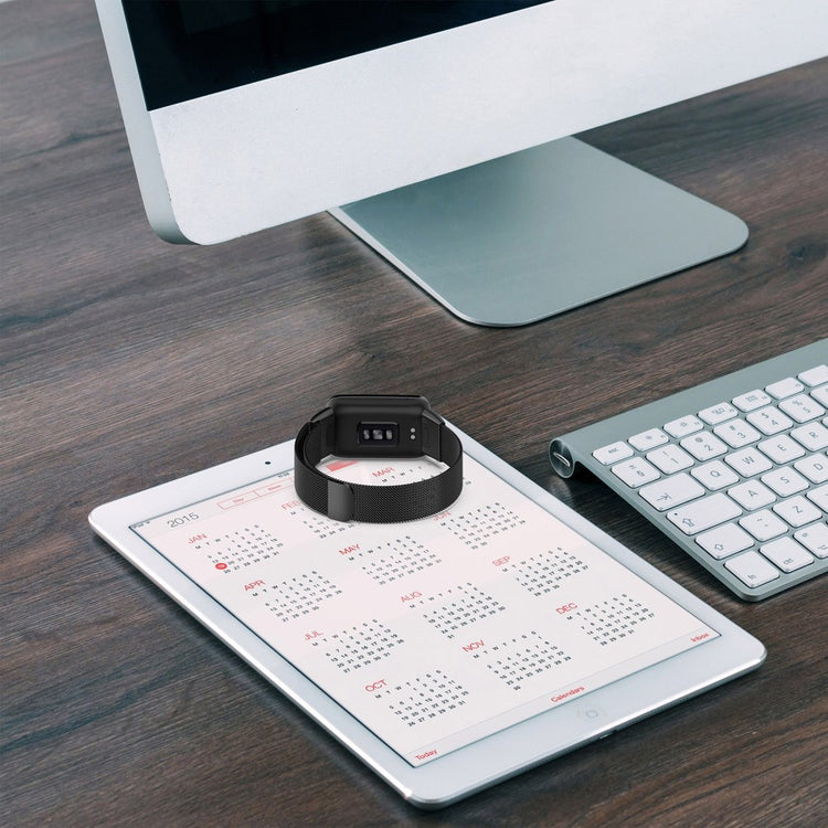 Super fed Xiaomi Mi Band 7 Pro Metal Rem - Sølv#serie_026