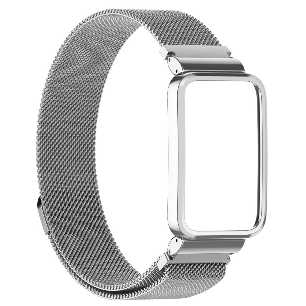 Kønt Xiaomi Mi Band 7 Pro Metal Rem - Sølv#serie_031