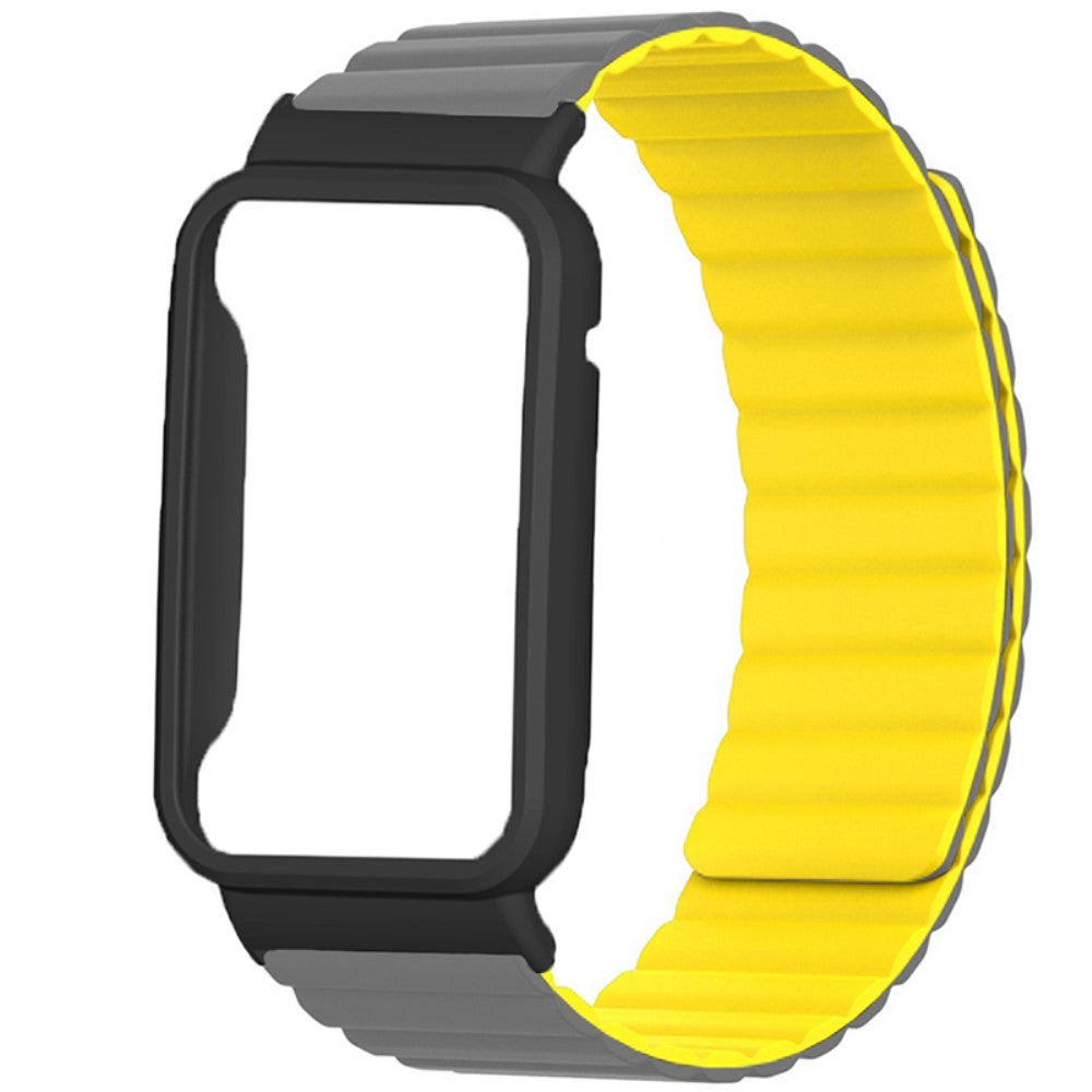 Super fint Xiaomi Mi Band 7 Pro Silikone Rem - Sølv#serie_6