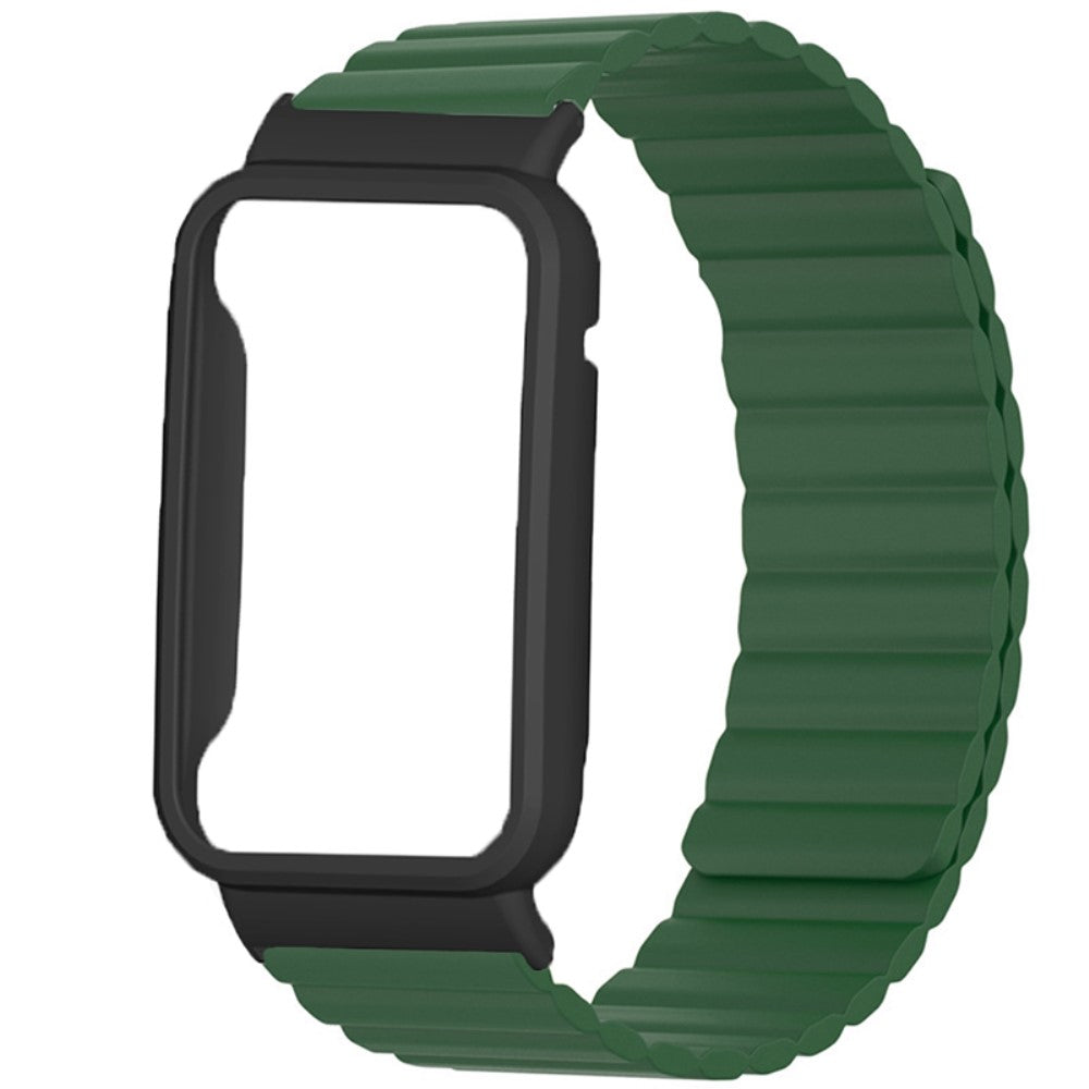 Super fint Xiaomi Mi Band 7 Pro Silikone Rem - Grøn#serie_7