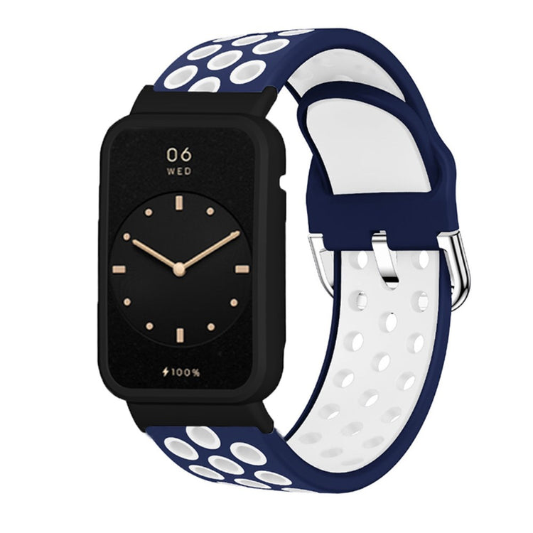 Helt vildt pænt Xiaomi Mi Band 7 Pro Silikone Rem - Blå#serie_7