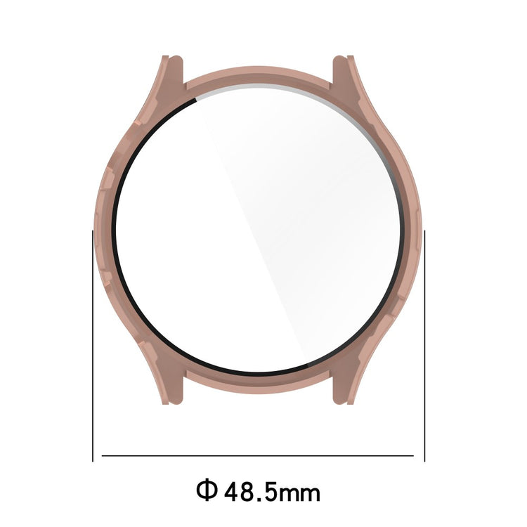 Xiaomi Watch S1 Pro Plastik og Hærdet Glas Skærmbeskytter - Pink#serie_1