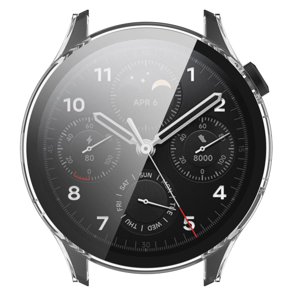 Xiaomi Watch S1 Pro Plastik og Hærdet Glas Skærmbeskytter - Gennemsigtig#serie_5