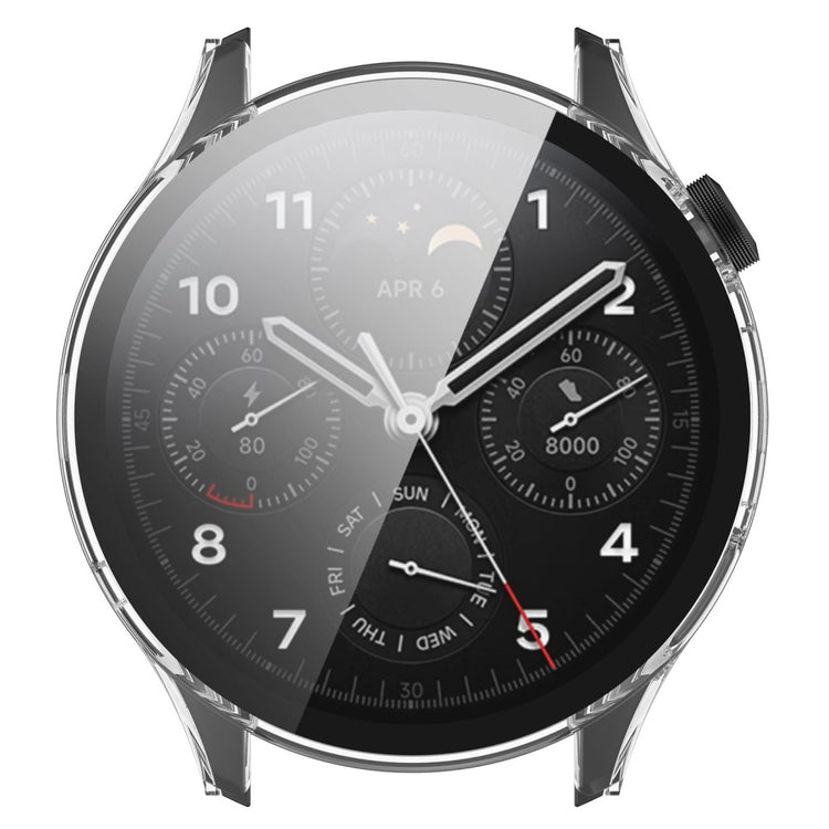 Xiaomi Watch S1 Pro Plastik og Hærdet Glas Skærmbeskytter - Gennemsigtig#serie_5