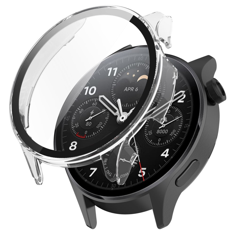 Xiaomi Watch S1 Pro Plastik og Hærdet Glas Skærmbeskytter - Gennemsigtig#serie_5