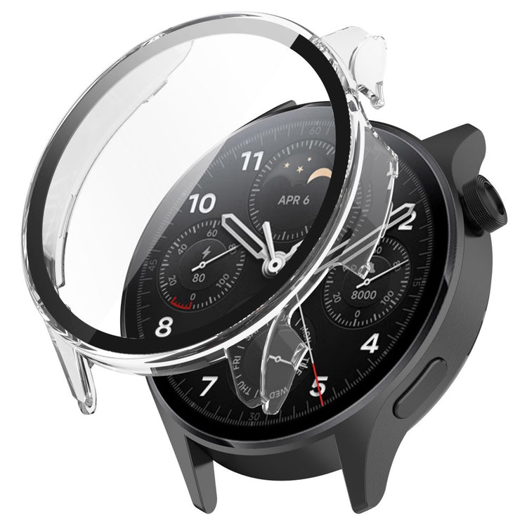 Xiaomi Watch S1 Pro Plastik og Hærdet Glas Skærmbeskytter - Gennemsigtig#serie_5