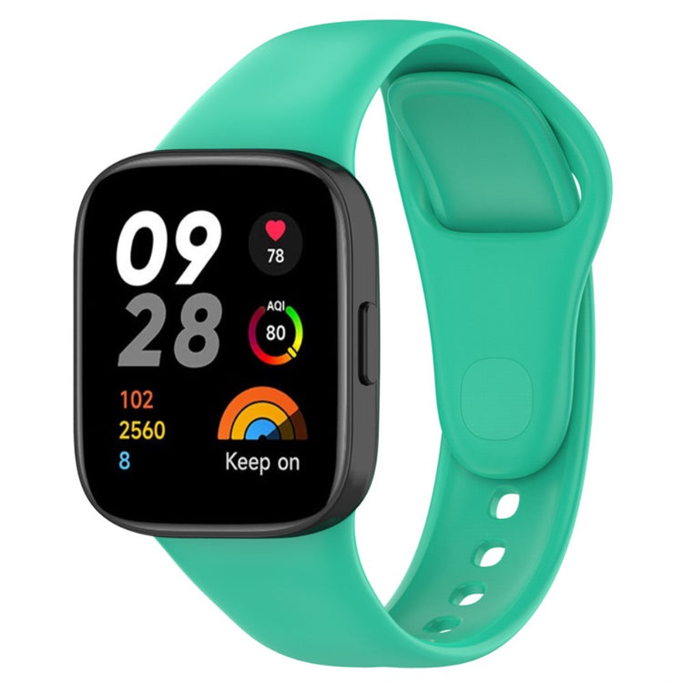 Helt vildt cool Xiaomi Redmi Band 3 Silikone Rem - Grøn#serie_2