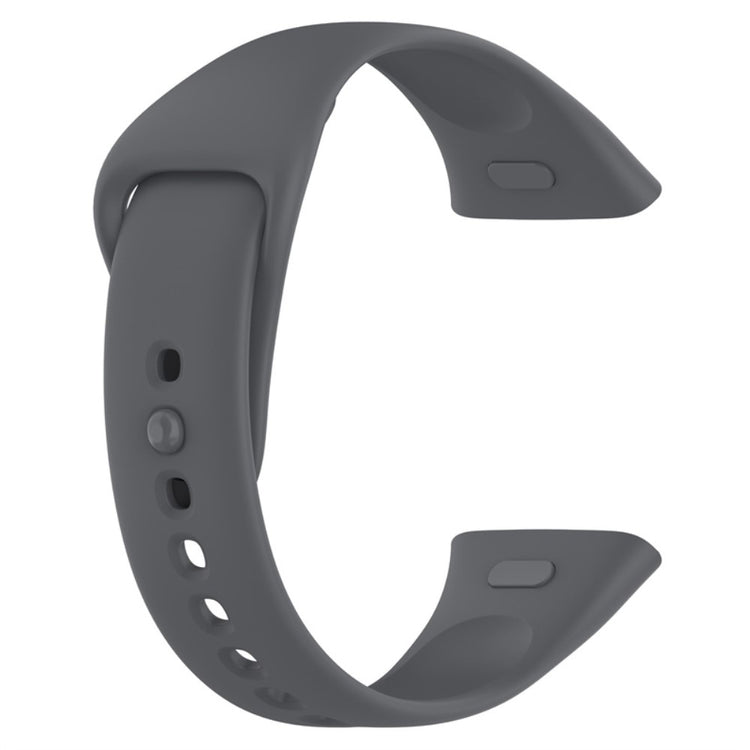 Helt vildt cool Xiaomi Redmi Band 3 Silikone Rem - Sølv#serie_9