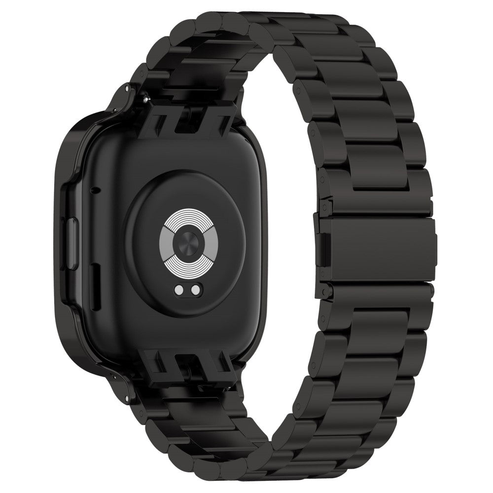 Metal Universal Rem passer til Xiaomi Redmi Watch 3 / Xiaomi Mi Watch Lite 3 - Sort#serie_1