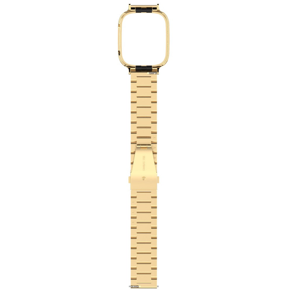 Metal Universal Rem passer til Xiaomi Redmi Watch 3 / Xiaomi Mi Watch Lite 3 - Guld#serie_2