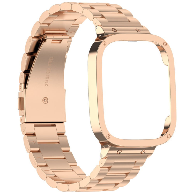 Metal Universal Rem passer til Xiaomi Redmi Watch 3 / Xiaomi Mi Watch Lite 3 - Pink#serie_3