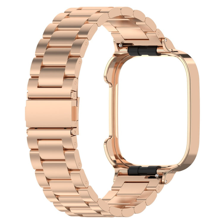 Metal Universal Rem passer til Xiaomi Redmi Watch 3 / Xiaomi Mi Watch Lite 3 - Pink#serie_3