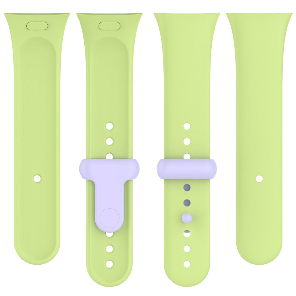 Silikone Universal Rem passer til Xiaomi Redmi Watch 3 / Xiaomi Mi Watch Lite 3 - Grøn#serie_2