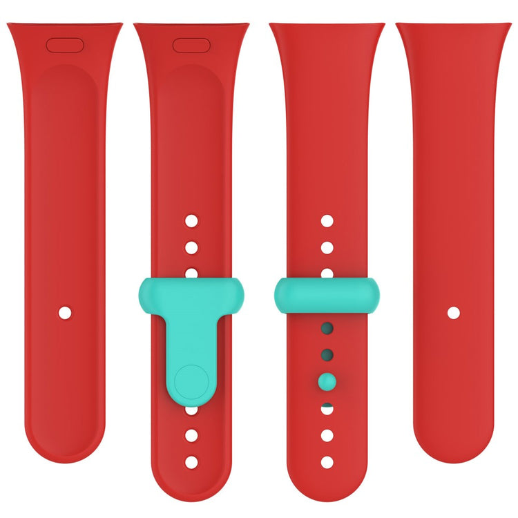 Silikone Universal Rem passer til Xiaomi Redmi Watch 3 / Xiaomi Mi Watch Lite 3 - Rød#serie_5