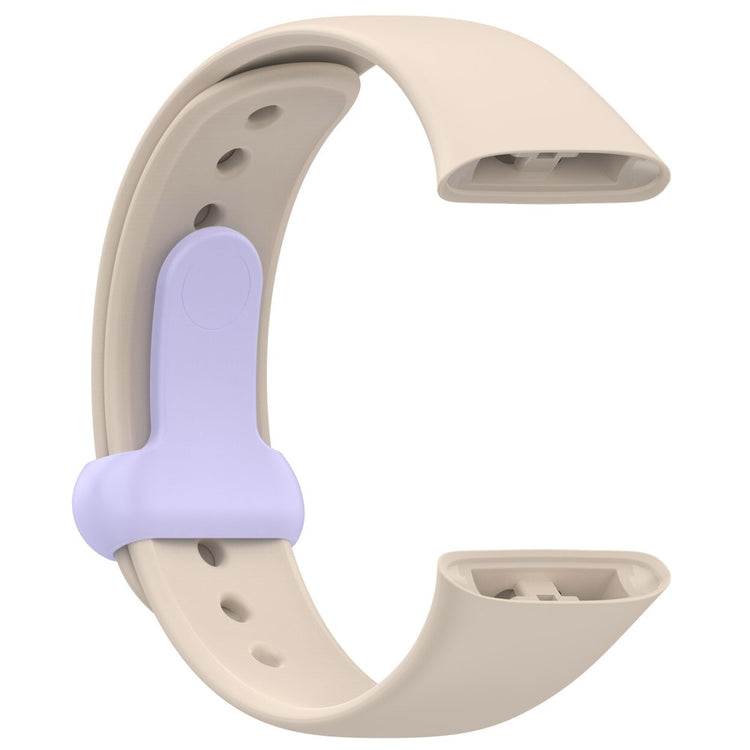 Silikone Universal Rem passer til Xiaomi Redmi Watch 3 / Xiaomi Mi Watch Lite 3 - Hvid#serie_7