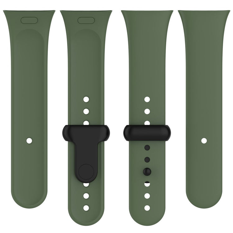 Silikone Universal Rem passer til Xiaomi Redmi Watch 3 / Xiaomi Mi Watch Lite 3 - Grøn#serie_8