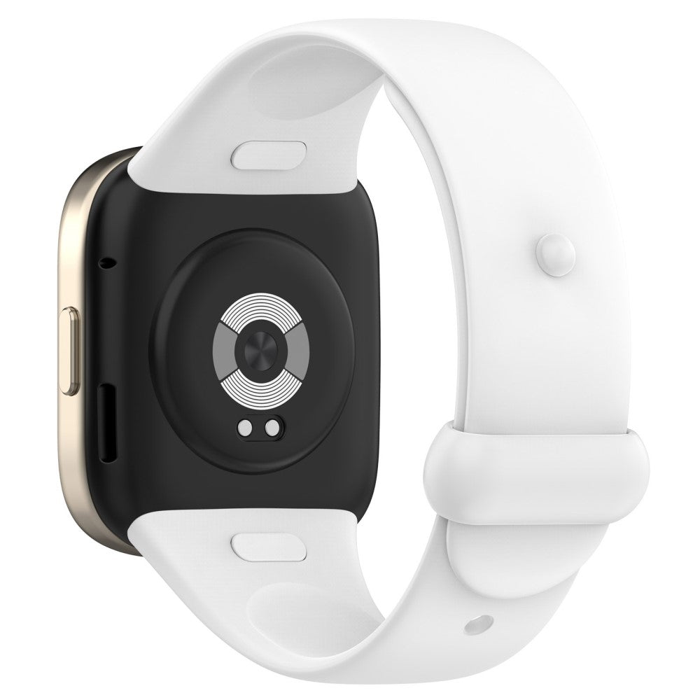 Silikone Universal Rem passer til Xiaomi Redmi Watch 3 / Xiaomi Mi Watch Lite 3 - Hvid#serie_9