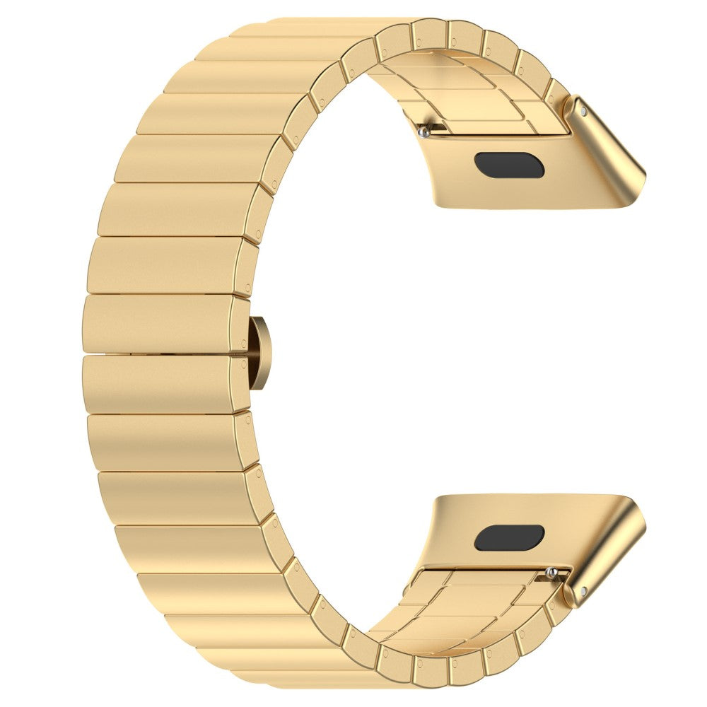 Metal Universal Rem passer til Xiaomi Redmi Watch 3 / Xiaomi Mi Watch Lite 3 - Guld#serie_1