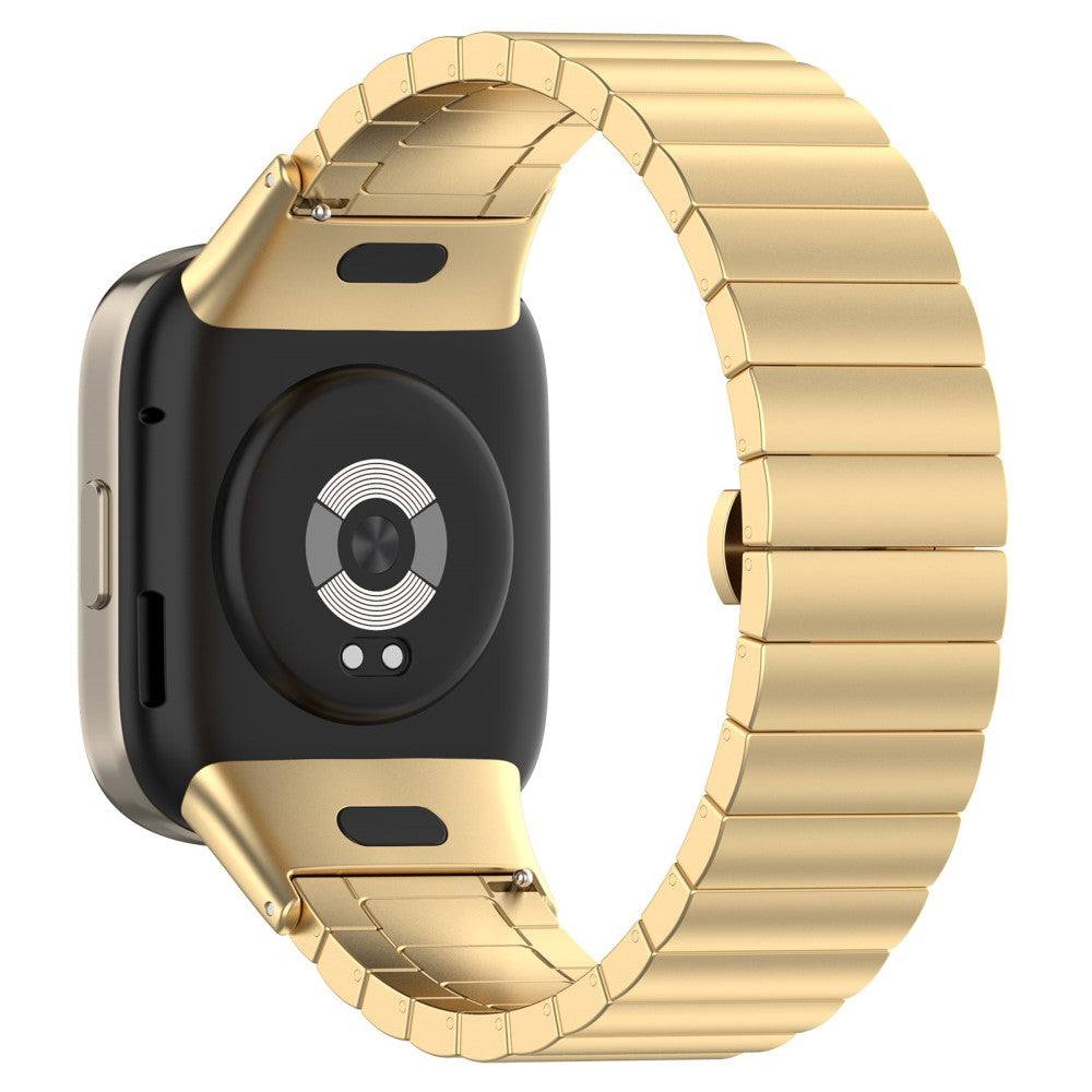 Metal Universal Rem passer til Xiaomi Redmi Watch 3 / Xiaomi Mi Watch Lite 3 - Guld#serie_1