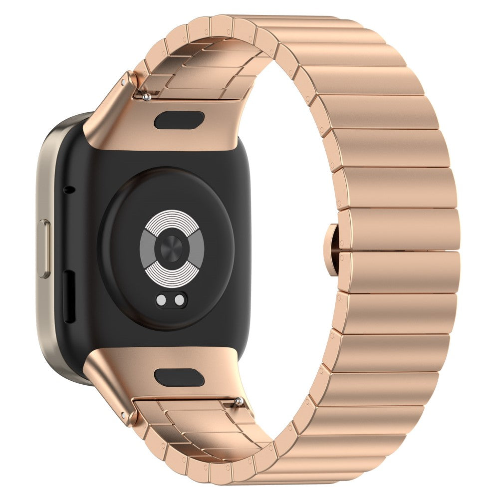 Metal Universal Rem passer til Xiaomi Redmi Watch 3 / Xiaomi Mi Watch Lite 3 - Pink#serie_2