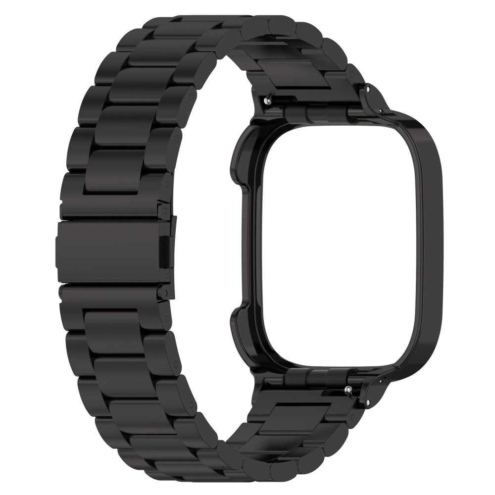 Metal Universal Rem passer til Xiaomi Redmi Watch 3 / Xiaomi Mi Watch Lite 3 - Sort#serie_9