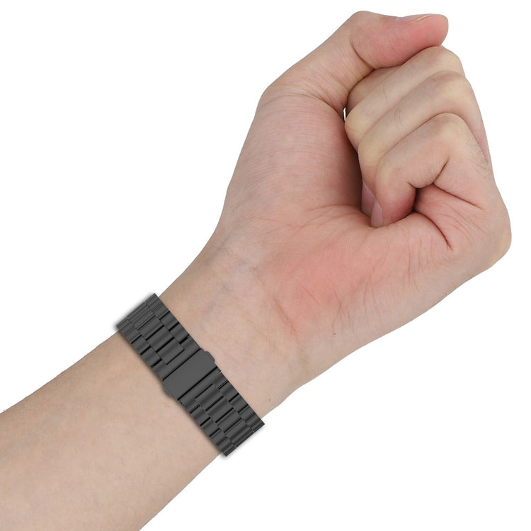 Metal Universal Rem passer til Xiaomi Redmi Watch 3 / Xiaomi Mi Watch Lite 3 - Sort#serie_9