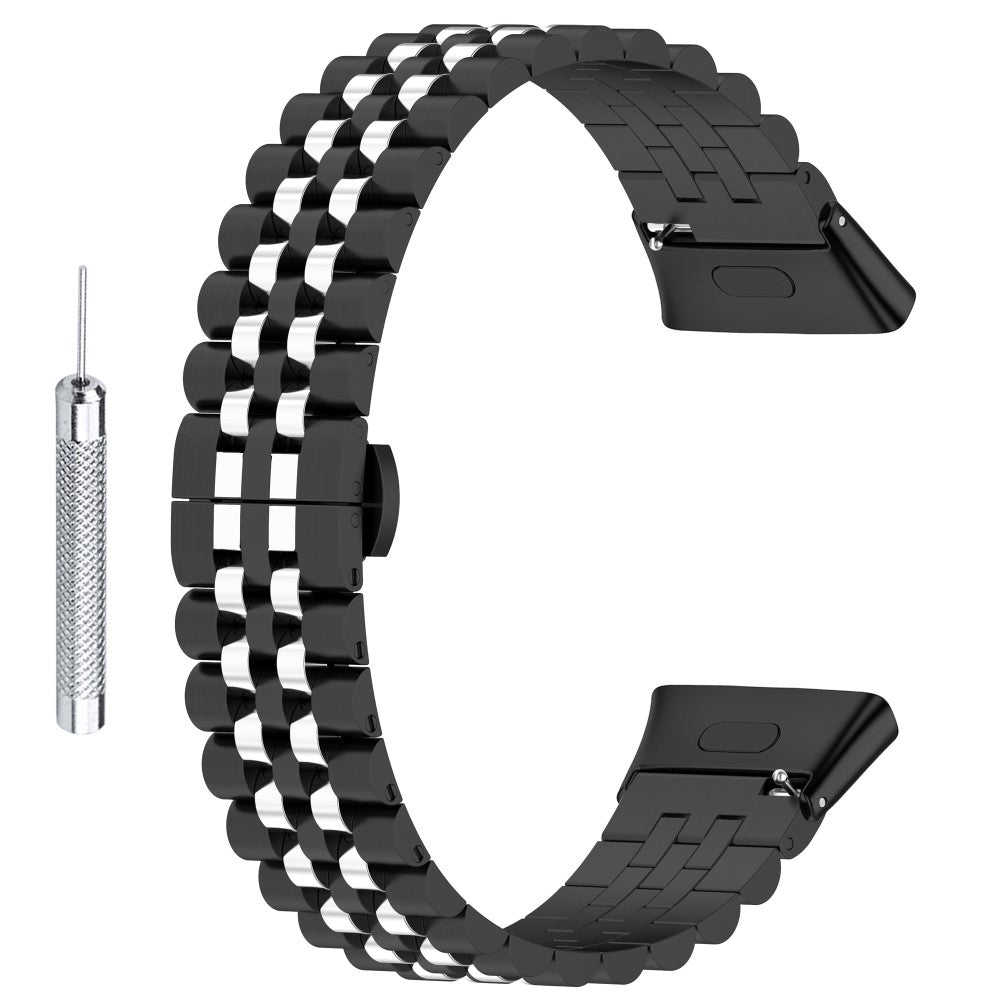 Metal Universal Rem passer til Xiaomi Redmi Watch 3 / Xiaomi Mi Watch Lite 3 - Sort#serie_2