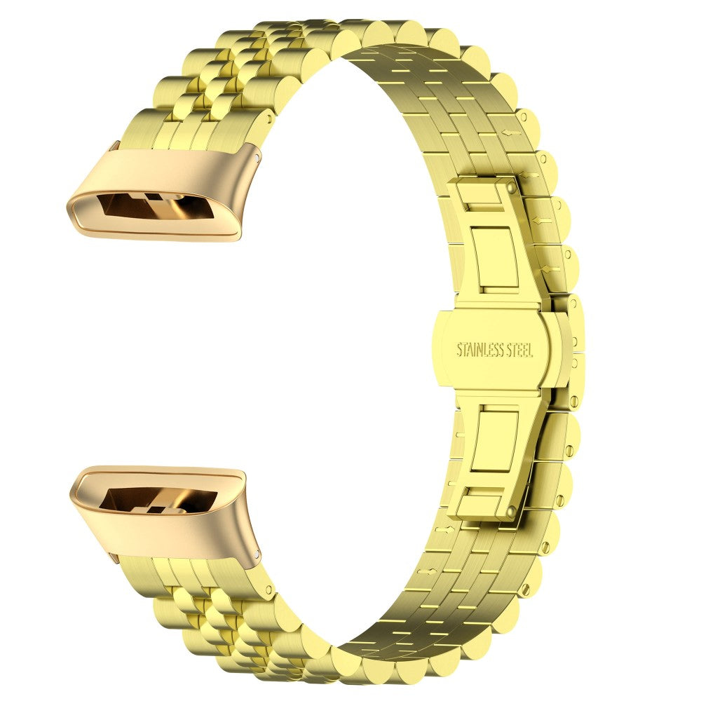 Metal Universal Rem passer til Xiaomi Redmi Watch 3 / Xiaomi Mi Watch Lite 3 - Guld#serie_4