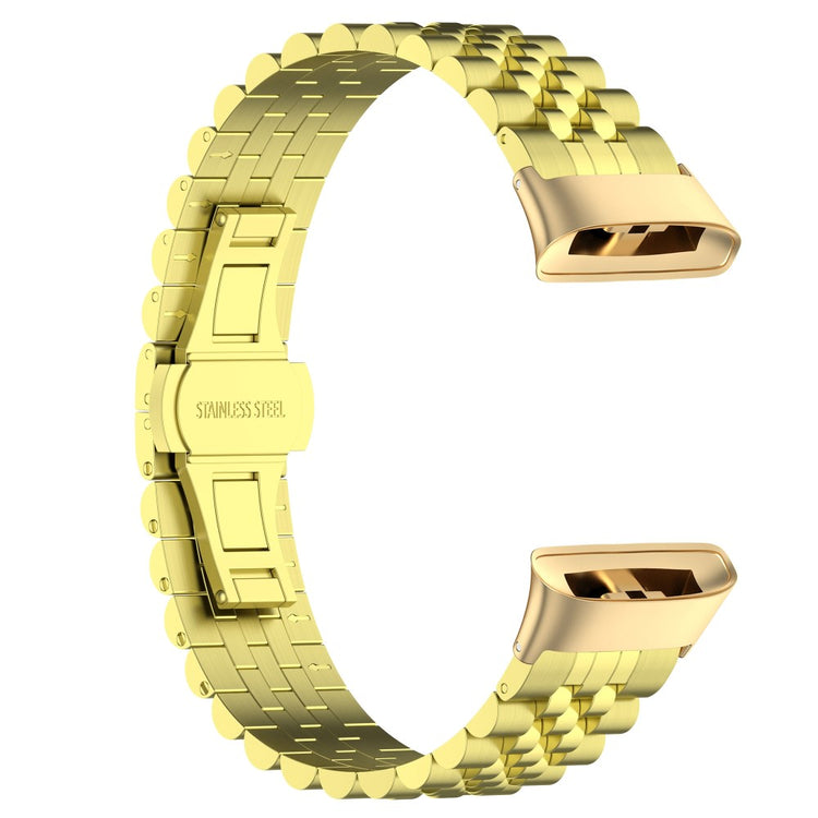 Metal Universal Rem passer til Xiaomi Redmi Watch 3 / Xiaomi Mi Watch Lite 3 - Guld#serie_4