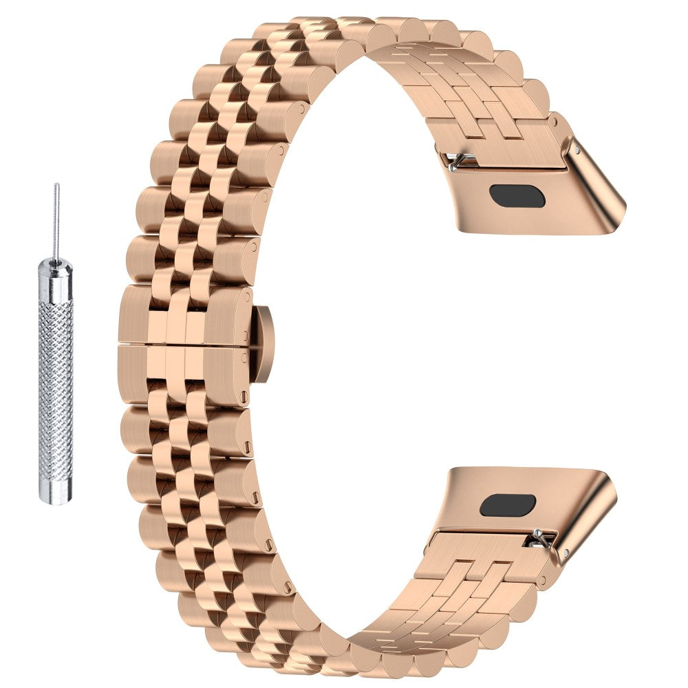 Metal Universal Rem passer til Xiaomi Redmi Watch 3 / Xiaomi Mi Watch Lite 3 - Pink#serie_5