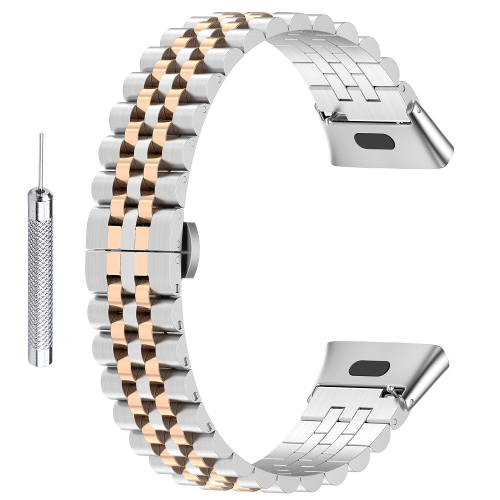 Metal Universal Rem passer til Xiaomi Redmi Watch 3 / Xiaomi Mi Watch Lite 3 - Sølv#serie_9
