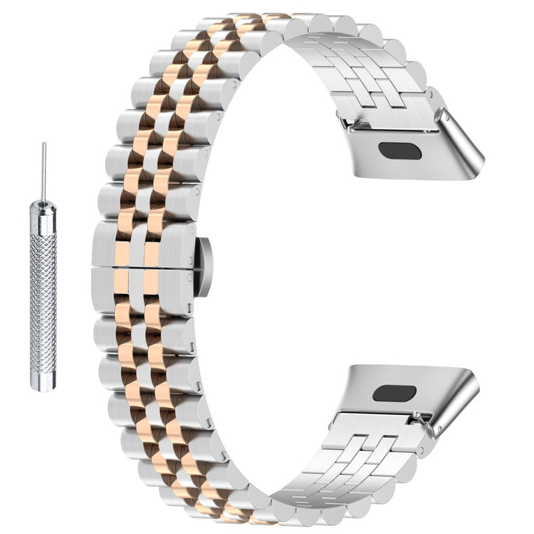 Metal Universal Rem passer til Xiaomi Redmi Watch 3 / Xiaomi Mi Watch Lite 3 - Sølv#serie_9