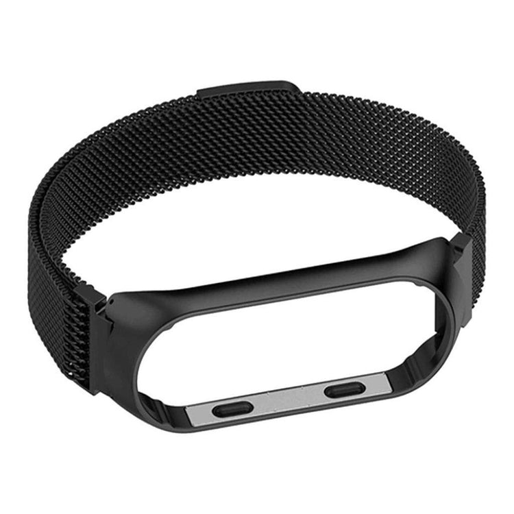 Helt vildt fantastisk Xiaomi Mi Smart Band 4 Metal Rem - Sort#serie_1