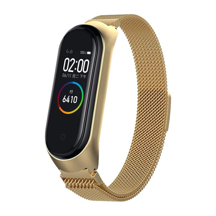Helt vildt fantastisk Xiaomi Mi Smart Band 4 Metal Rem - Guld#serie_5