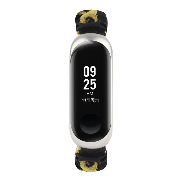 Yndigt Xiaomi Mi Smart Band 4 / Xiaomi Mi Band 3 Nylon Rem - Gul#serie_2