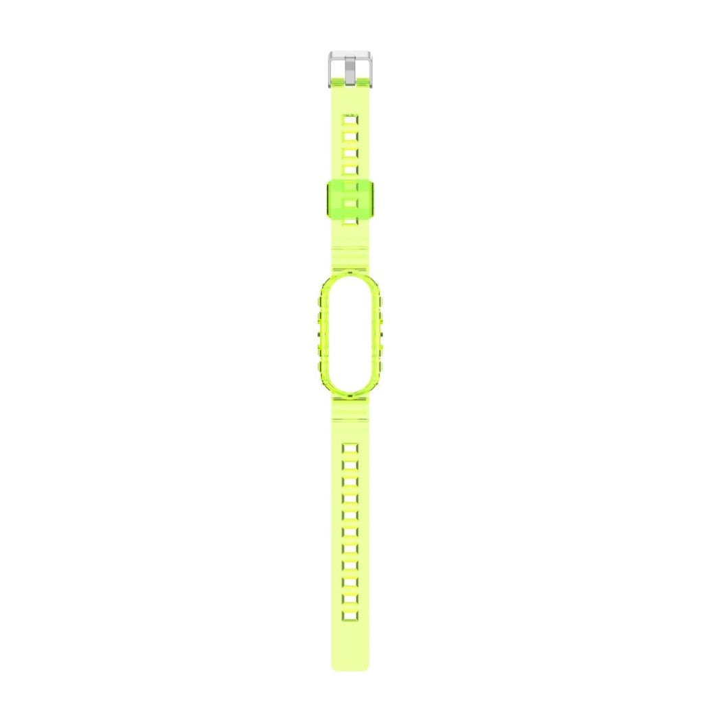 Fint Xiaomi Mi Smart Band 4 / Xiaomi Mi Band 3 Silikone Rem - Gul#serie_4