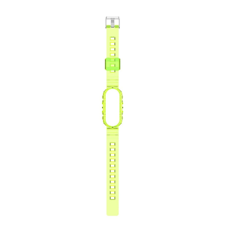 Fint Xiaomi Mi Smart Band 4 / Xiaomi Mi Band 3 Silikone Rem - Gul#serie_4